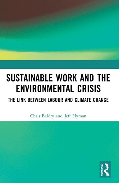 Chris Baldry, Jeff Hyman - Sustainable Work and the Environmental Crisis, Häftad