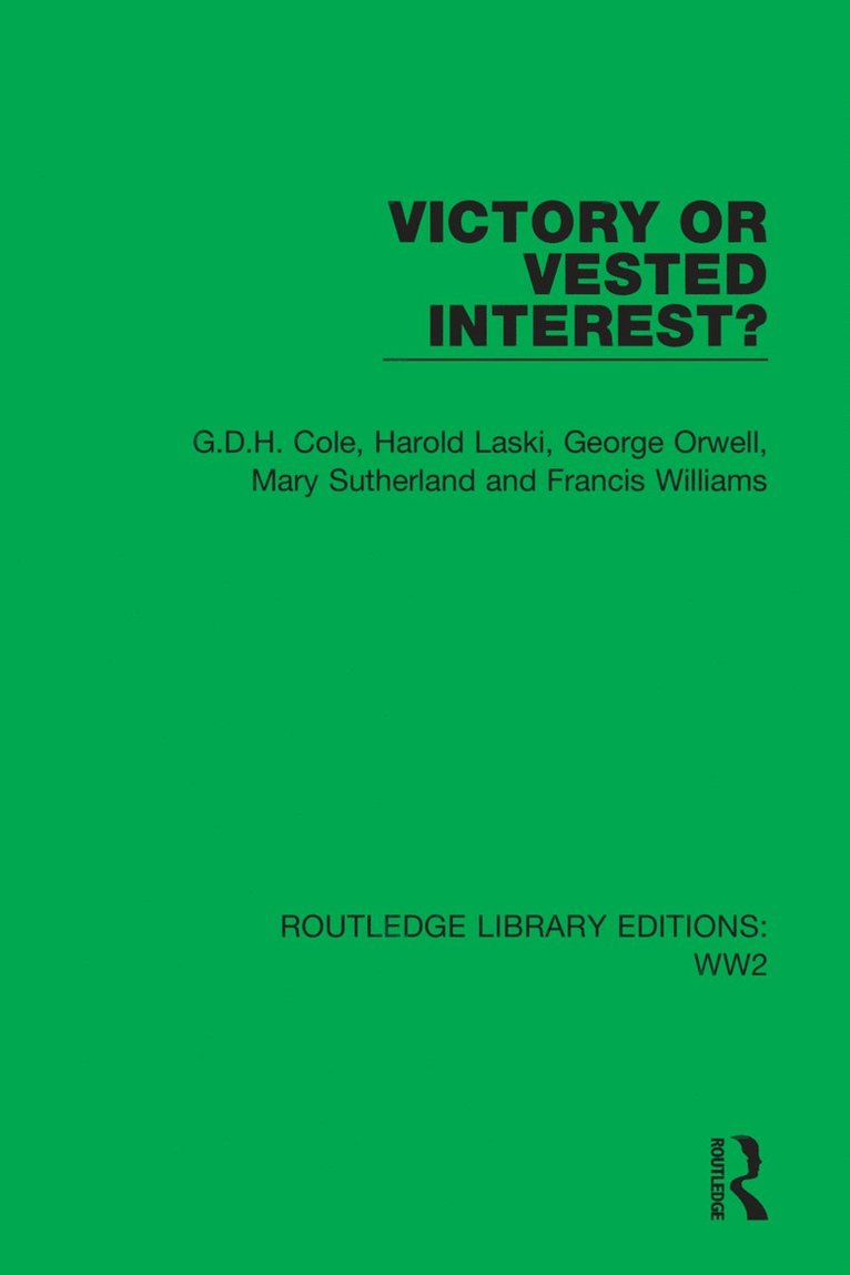 Victory or Vested Interest? 1