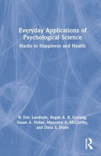 bokomslag Everyday Applications of Psychological Science