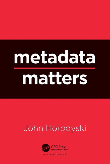 bokomslag Metadata Matters