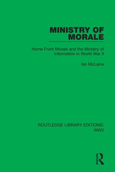 Ian McLaine - Ministry of Morale, Häftad