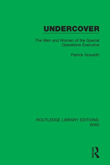 Patrick Howarth - Undercover, Inbunden