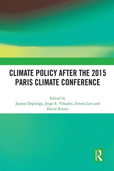 Joanna Depledge, Jorge E. Viñuales, Emma Lees, David Reiner - Climate Policy after the 2015 Paris Climate Conference, Inbunden