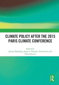 bokomslag Climate Policy after the 2015 Paris Climate Conference