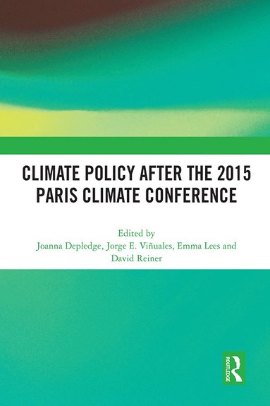 bokomslag Climate Policy after the 2015 Paris Climate Conference