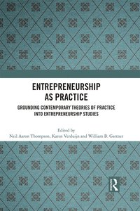 bokomslag Entrepreneurship As Practice