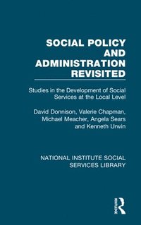 bokomslag Social Policy and Administration Revisited