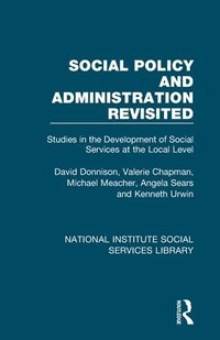 bokomslag Social Policy and Administration Revisited