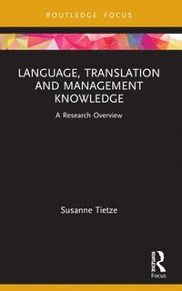 bokomslag Language, Translation and Management Knowledge