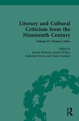 Literary and Cultural Criticism from the Nineteenth Century 1