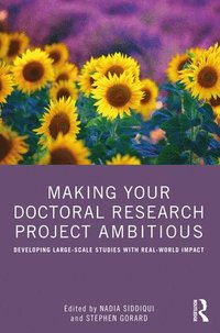 bokomslag Making Your Doctoral Research Project Ambitious