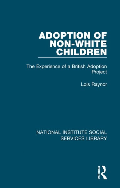 bokomslag Adoption of Non-White Children