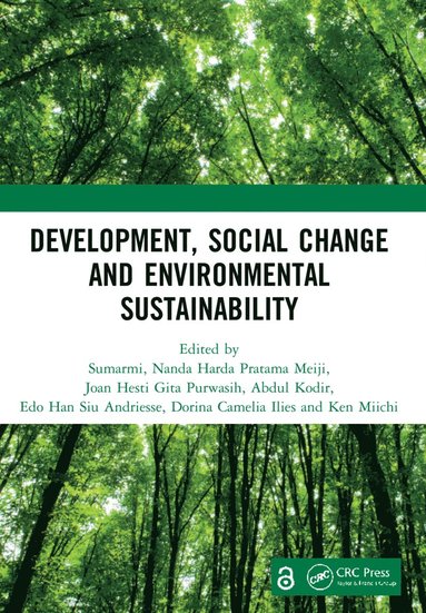 bokomslag Development, Social Change and Environmental Sustainability