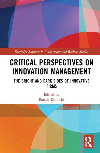 bokomslag Critical Perspectives on Innovation Management