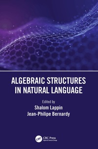 bokomslag Algebraic Structures in Natural Language