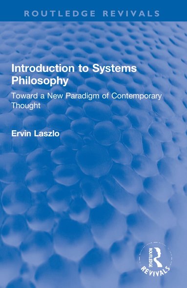 bokomslag Introduction to Systems Philosophy