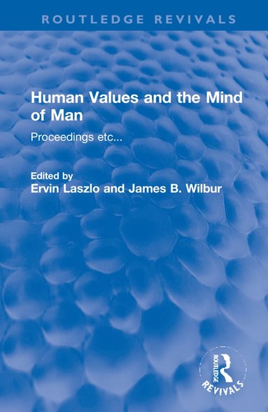 bokomslag Human Values and the Mind of Man