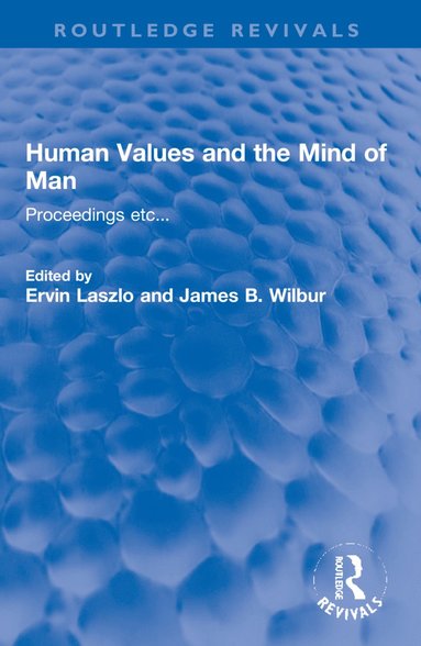 bokomslag Human Values and the Mind of Man