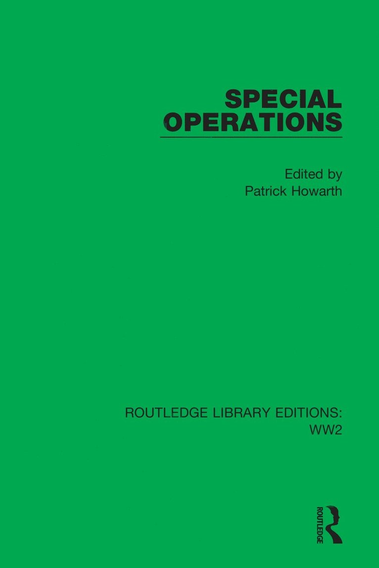 Patrick Howarth - Special Operations, Inbunden