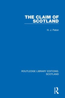 H. J. Paton - Claim of Scotland, Häftad