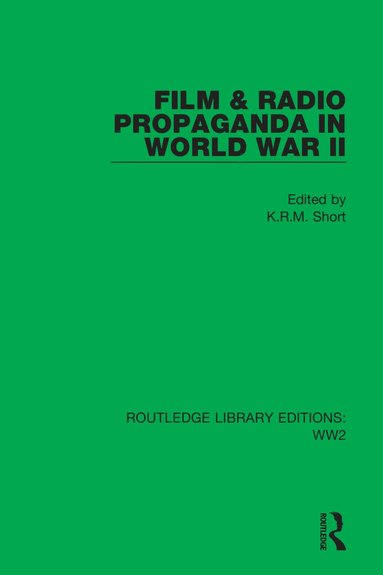 bokomslag Film & Radio Propaganda in World War II