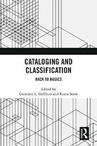 bokomslag Cataloging and Classification