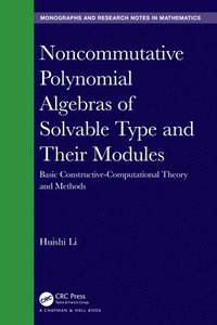 bokomslag Noncommutative Polynomial Algebras of Solvable Type and Their Modules