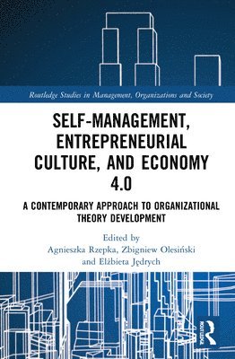 bokomslag Self-Management, Entrepreneurial Culture, and Economy 4.0