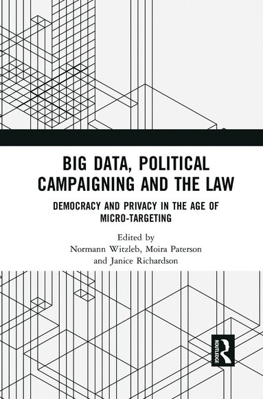 bokomslag Big Data, Political Campaigning and the Law