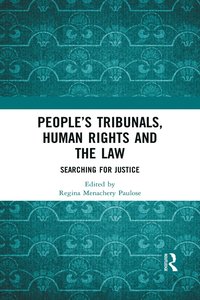 bokomslag People's Tribunals, Human Rights and the Law
