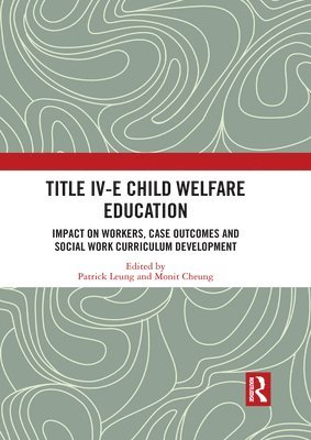 Title IV-E Child Welfare Education