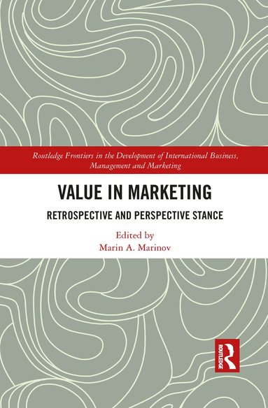 Marin A. Marinov - Value in Marketing, Häftad