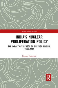 bokomslag India's Nuclear Proliferation Policy