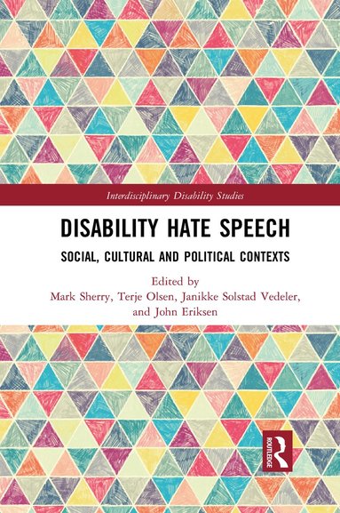 bokomslag Disability Hate Speech