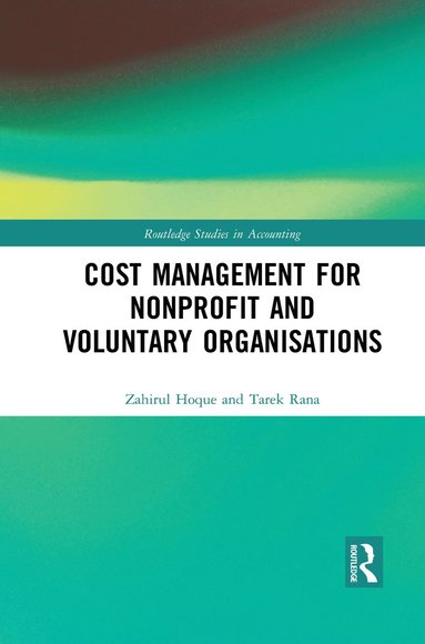 bokomslag Cost Management for Nonprofit and Voluntary Organisations