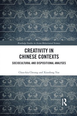 bokomslag Creativity in Chinese Contexts