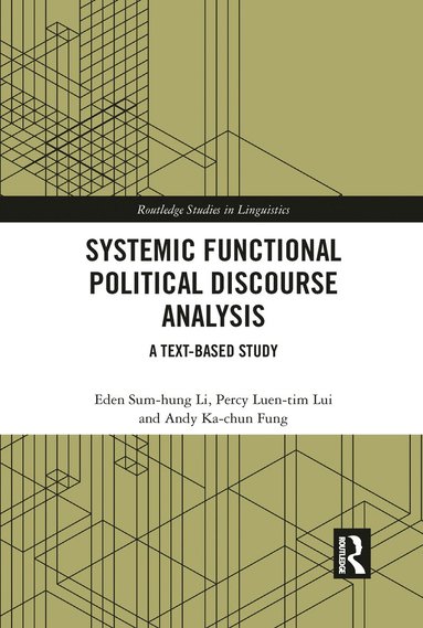 bokomslag Systemic Functional Political Discourse Analysis