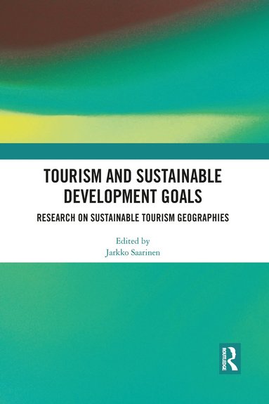 bokomslag Tourism and Sustainable Development Goals