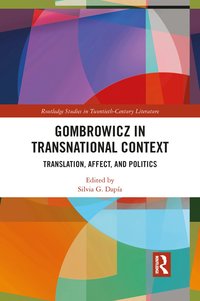 bokomslag Gombrowicz in Transnational Context