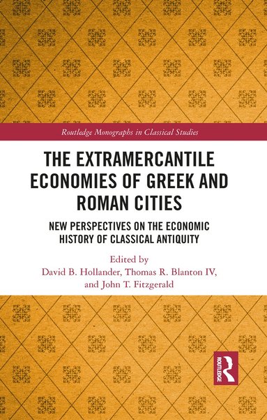 bokomslag Extramercantile Economies of Greek and Roman Cities