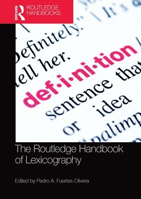 The Routledge Handbook of Lexicography 1