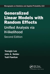 bokomslag Generalized Linear Models with Random Effects