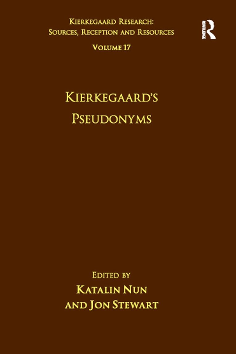 Volume 17: Kierkegaard's Pseudonyms