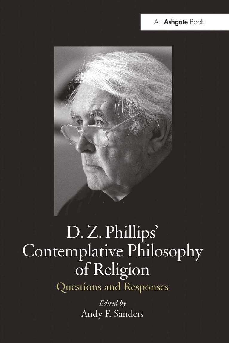 D.Z. Phillips' Contemplative Philosophy of Religion