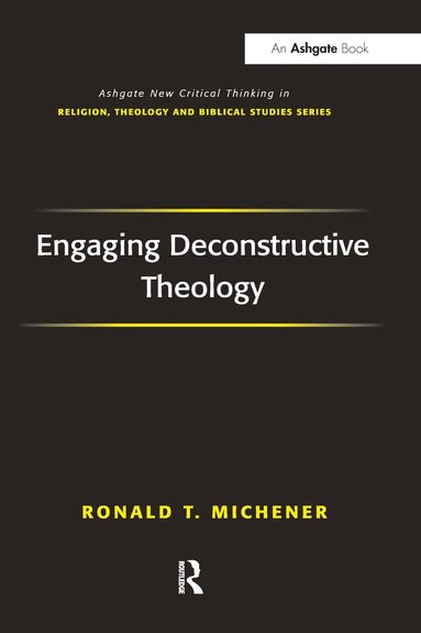 bokomslag Engaging Deconstructive Theology