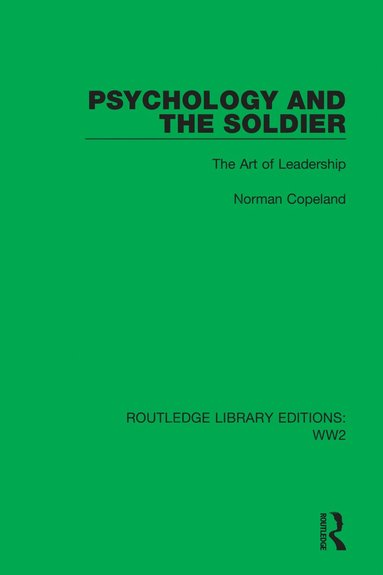 bokomslag Psychology and the Soldier