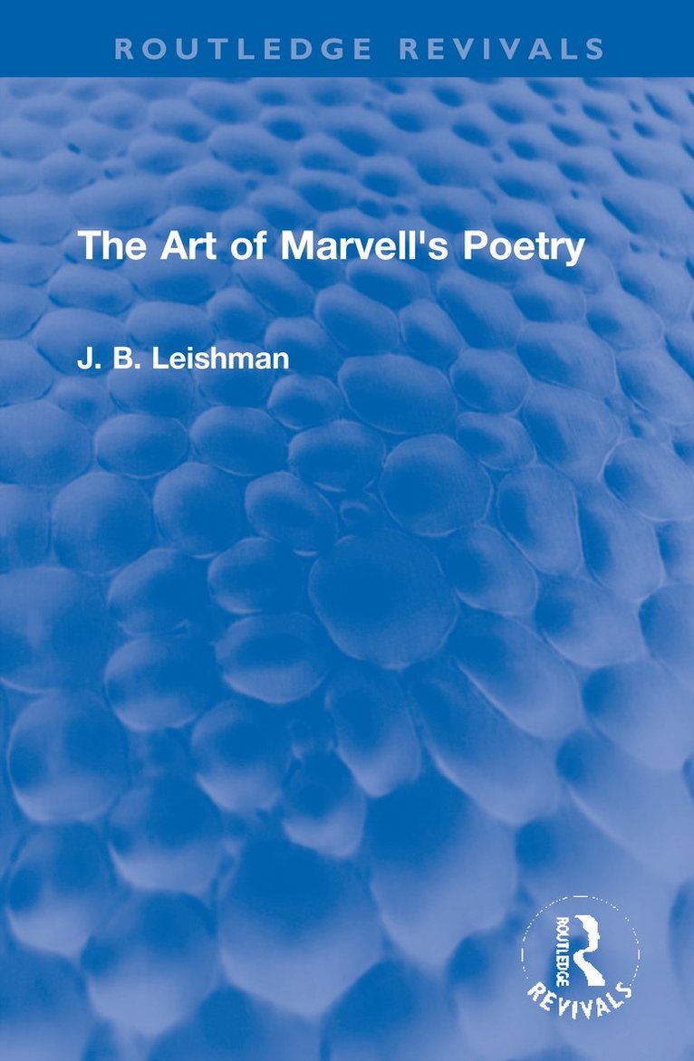 The Art of Marvell's Poetry 1