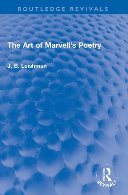 The Art of Marvell's Poetry 1