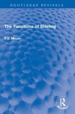 bokomslag Functions of Sterling