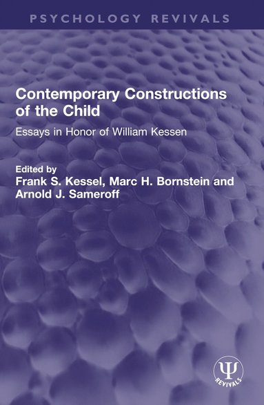 bokomslag Contemporary Constructions of the Child